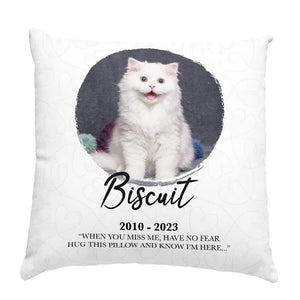 Custom Memorial Pet Pillow - GiftShire