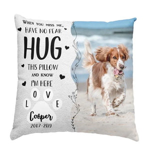 Custom Memorial Pet Pillow - GiftShire