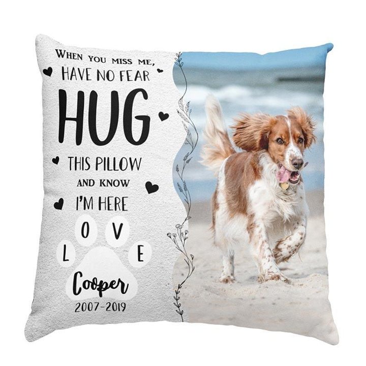 Custom Memorial Pet Pillow - GiftShire