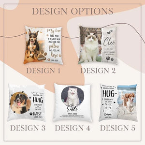 Custom Memorial Pet Pillow - GiftShire