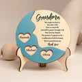 Custom Messaged Wooden Desk Board Gift for Mom & Grandma