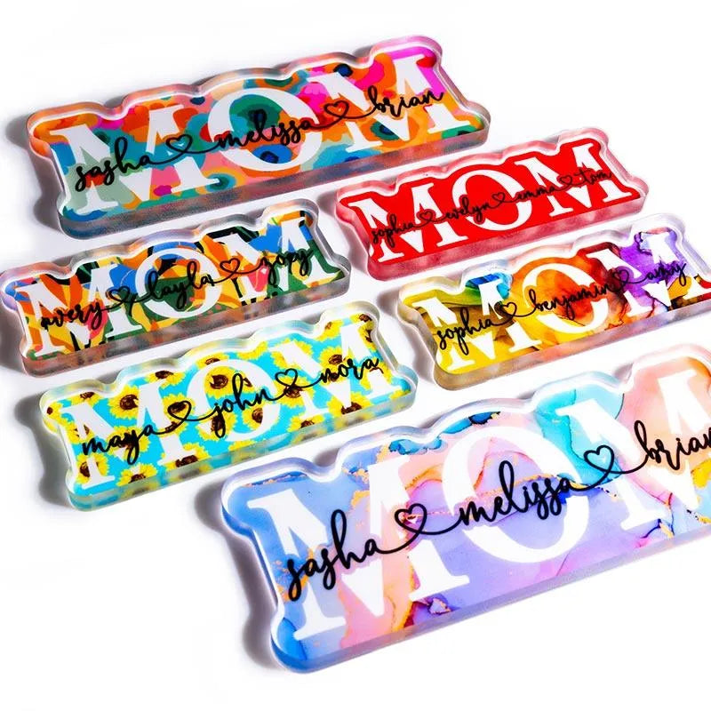 Mother's Day Exclusive Personalized Mom Gift - Acrylic Block - GiftShire