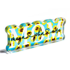 Mother's Day Exclusive Personalized Mom Gift - Acrylic Block - GiftShire