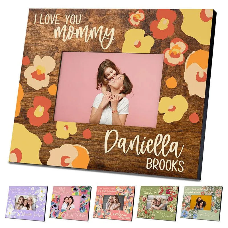 Custom Mom Picture Frame With Quote - GiftShire