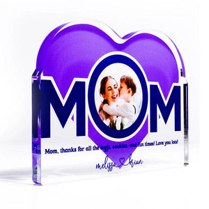 Custom Mom Heart Decor, Mother Sign - GiftShire