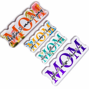 Custom Mom Letter Color Sign, Gift for Mom - GiftShire