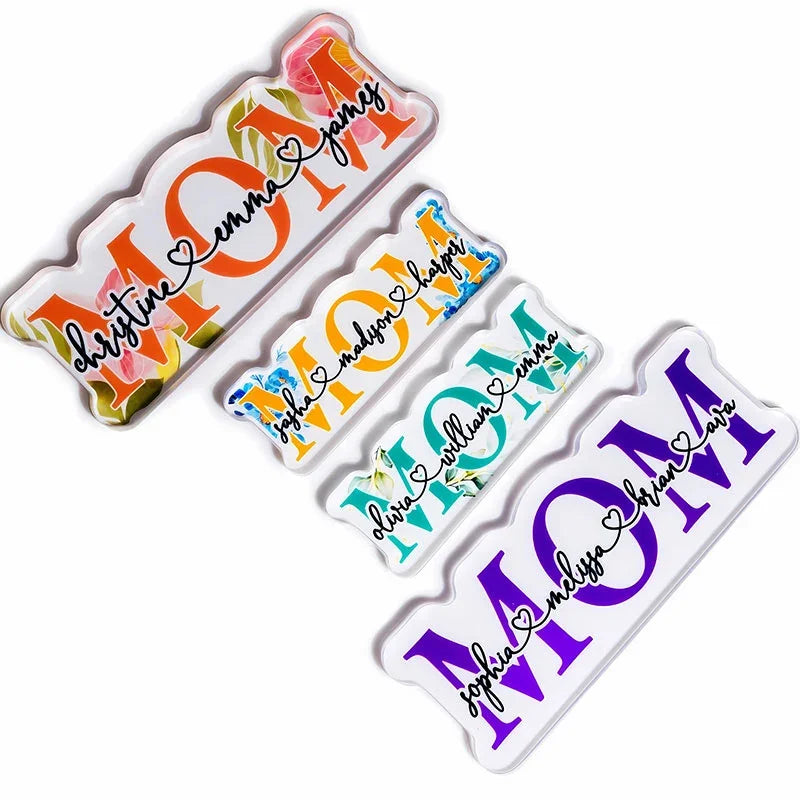 Custom Mom Letter Color Sign, Gift for Mom - GiftShire