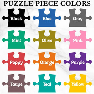 Personalized Acrylic Mom Puzzle Block with Custom Kids Names - GiftShire