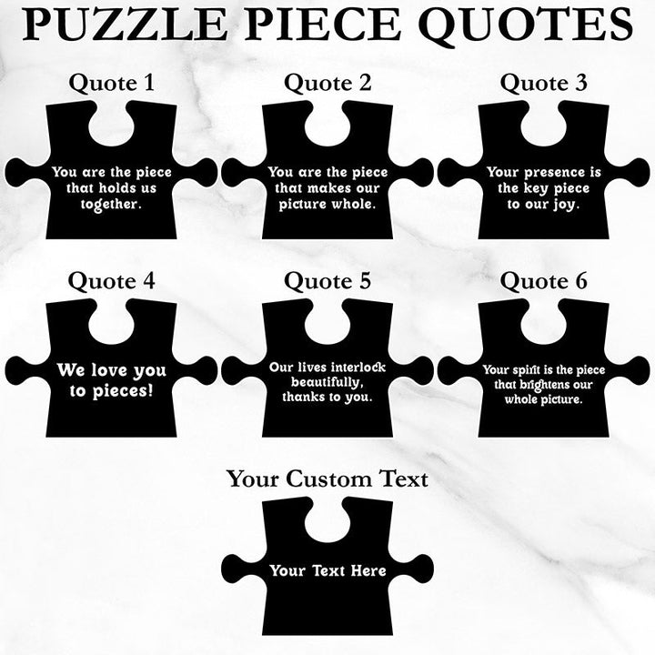 Custom Mom Puzzle Sign, Gift for Mom - GiftShire