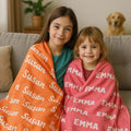 Custom Name Blanket for Babies, Toddlers & Kids