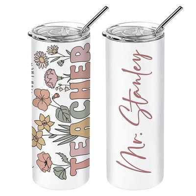 Custom Name Tumblers for Teachers – Appreciation Gifts