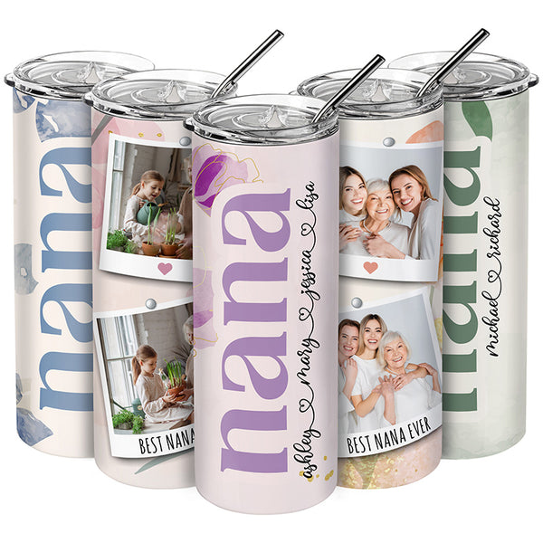 Custom NANA Tumbler – Upload Your Photo