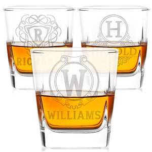 Custom Ornate Whiskey Glass - GiftShire