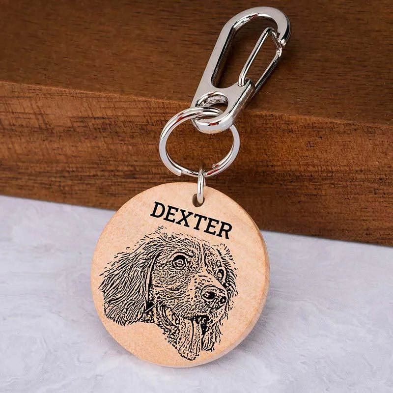 Custom Pet Keychain - GiftShire