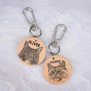 Custom Pet Keychain - GiftShire