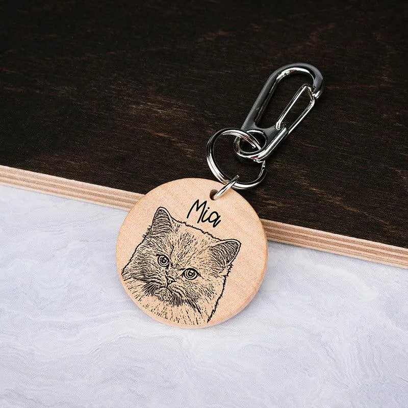 Custom Pet Keychain - GiftShire