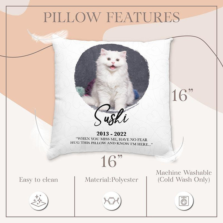 Custom Memorial Pet Pillow - GiftShire