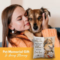 Custom Pet Pillow, Pet Memorial Gift - GiftShire
