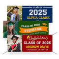 Custom Photo Graduation Banner with School Name