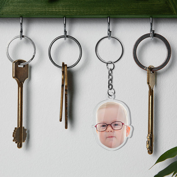 Custom Photo Keychain - High Quality Print - GiftShire