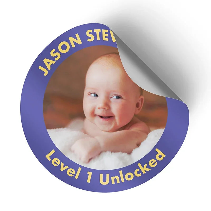 Custom Photo Sticker for Birthdays – Face Stickers