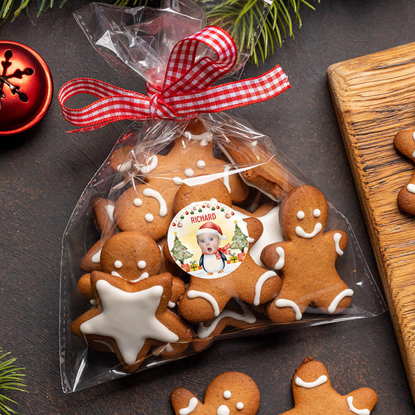 Custom Photo Stickers of Your Kids for Christmas Gifting