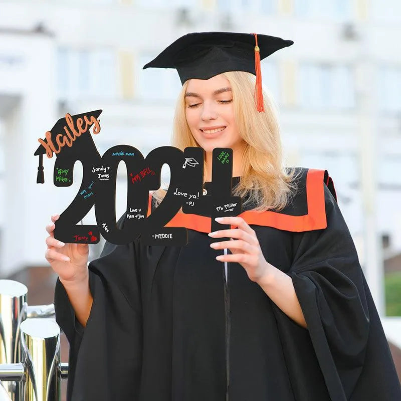Custom Graduation Plywood Sign - GiftShire