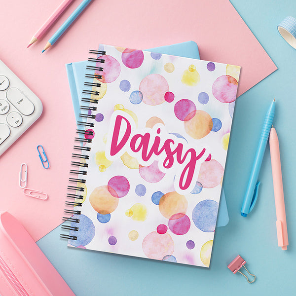 Custom Retro Journal for Her Groovy Vibe