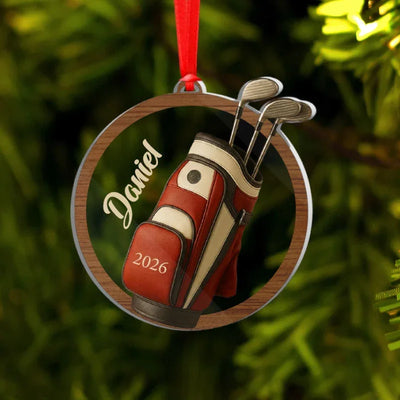 Custom Sport Ornament- Christmas Gifts For Sports Lovers