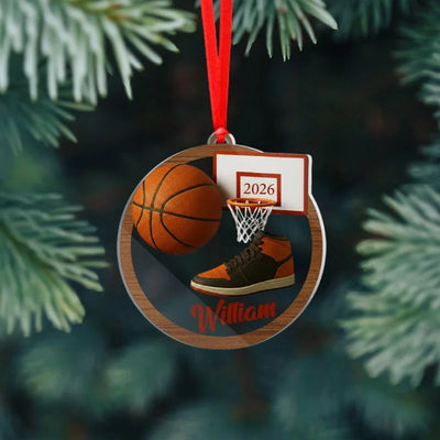 Custom Sport Ornament- Christmas Gifts For Sports Lovers