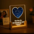 Custom Star Map Night Light-We Met Under These Stars