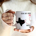 Custom State Connection Mug, Long Distance Gift For Everyone