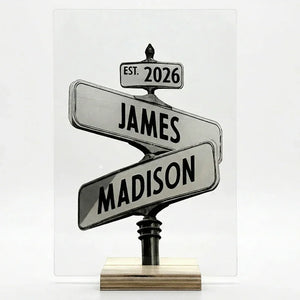 Custom Street Name Sign & Decorative Plaque - GiftShire