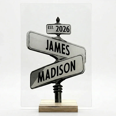 Custom Street Name Sign & Decorative Plaque - GiftShire