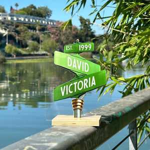 Custom Street Name Sign & Decorative Plaque - GiftShire