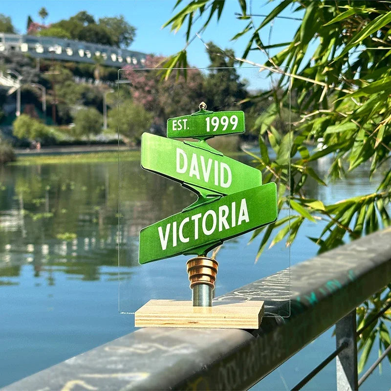 Custom Street Name Sign & Decorative Plaque - GiftShire