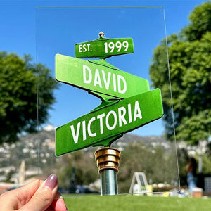 Custom Street Name Sign & Decorative Plaque - GiftShire