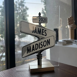 Custom Street Name Sign & Decorative Plaque - GiftShire