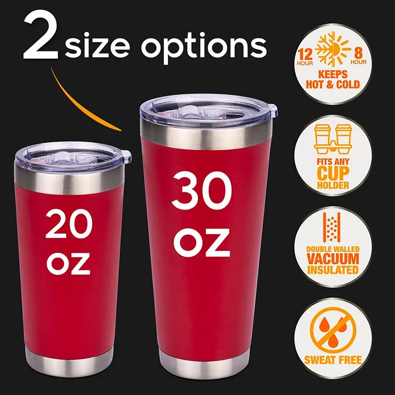 Custom Tumbler Gift for Realtors with Real Estate Agent Logo - GiftShire