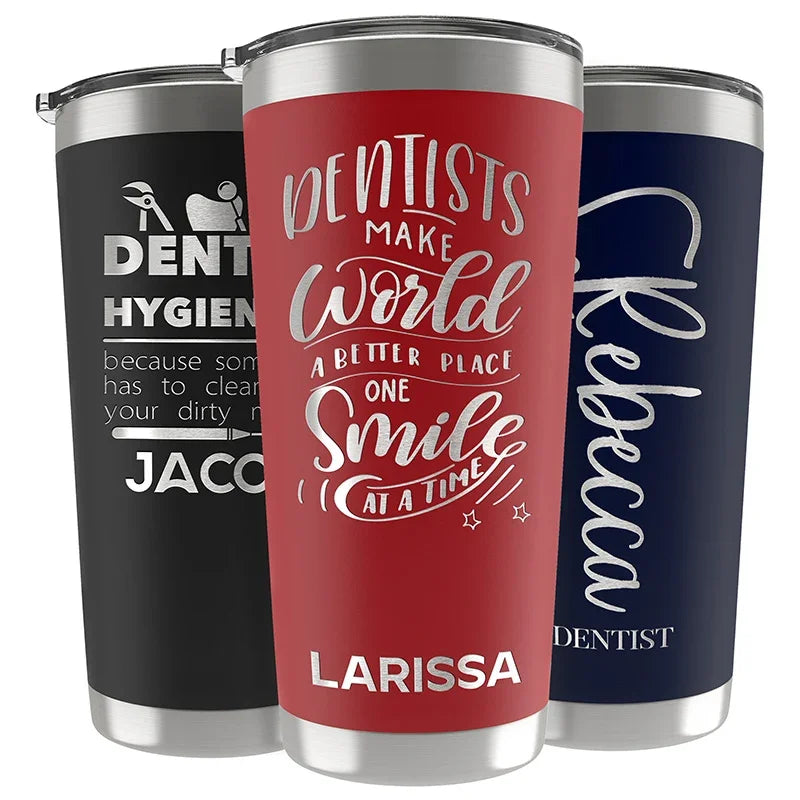 Custom Tumbler Gifts for Dentists & Dental Hygienists - GiftShire