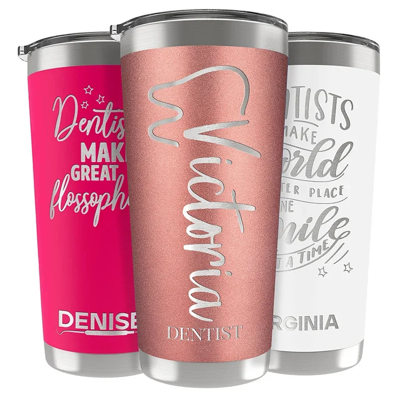 Custom Tumbler Gifts for Dentists & Dental Hygienists - GiftShire