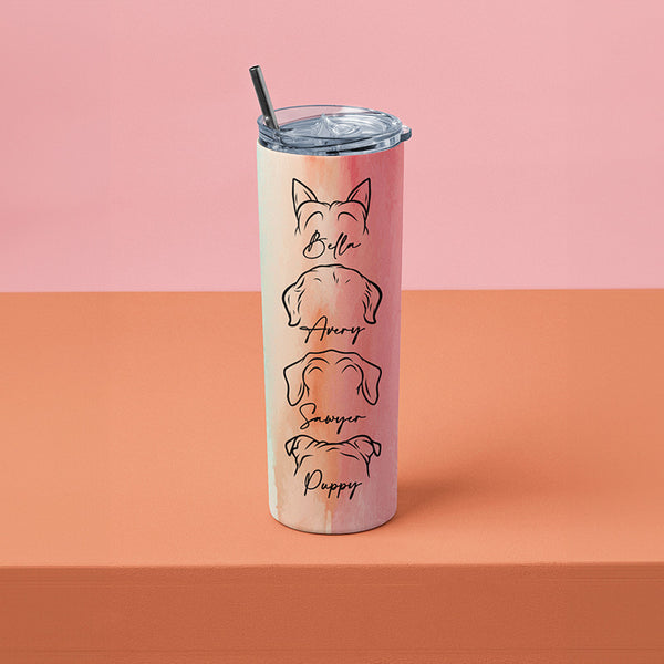 Custom Tumblers for Dog Lovers – 130 Dog Breeds - GiftShire