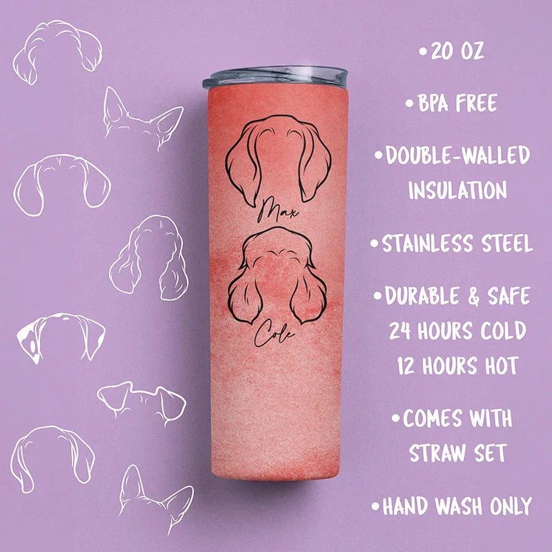 Custom Tumblers for Dog Lovers – 130 Dog Breeds - GiftShire