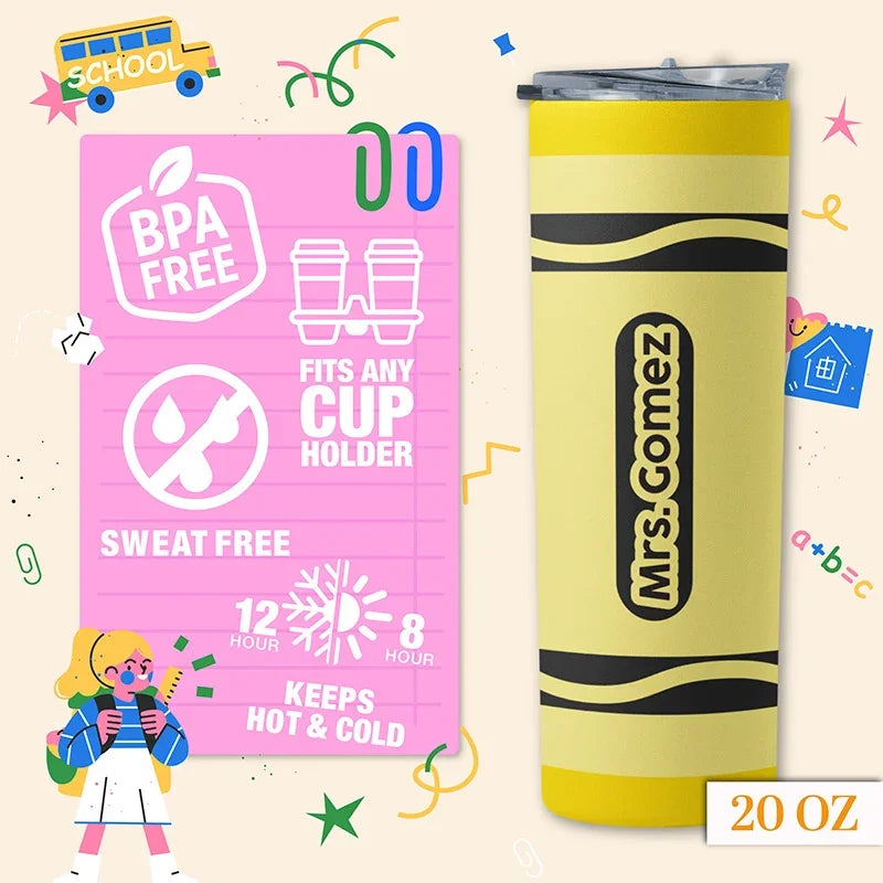 Custom Tumblers for Teachers – Personalized Teacher Gift