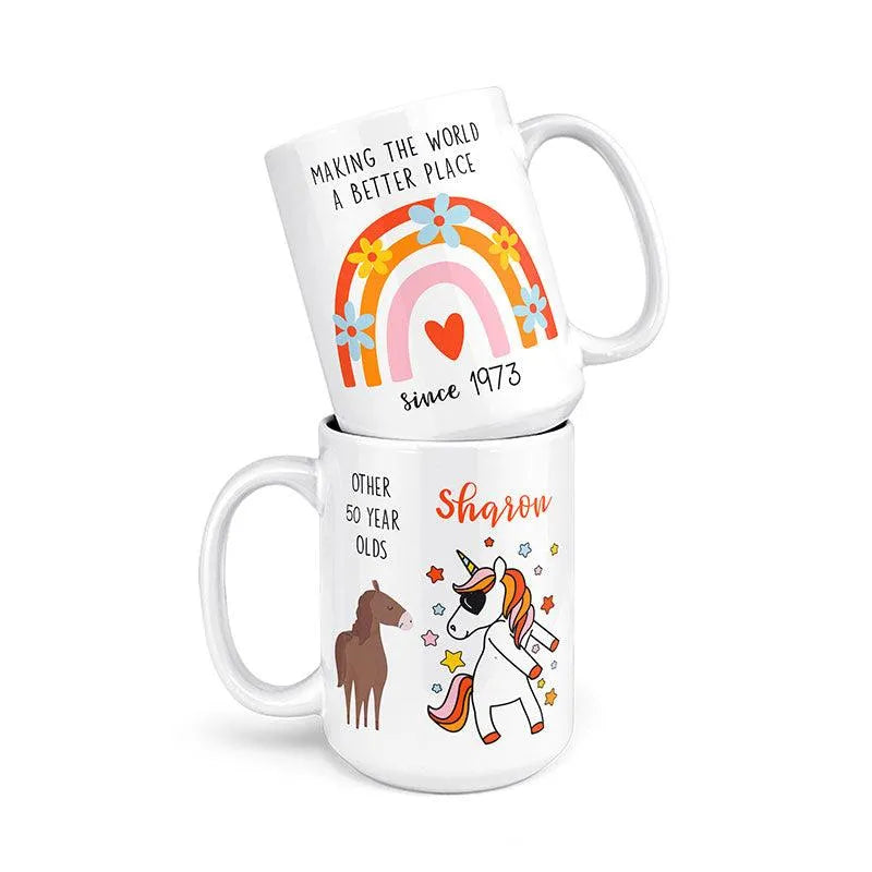 Unique Birthday Gift Design - New Year Custom Mug - GiftShire