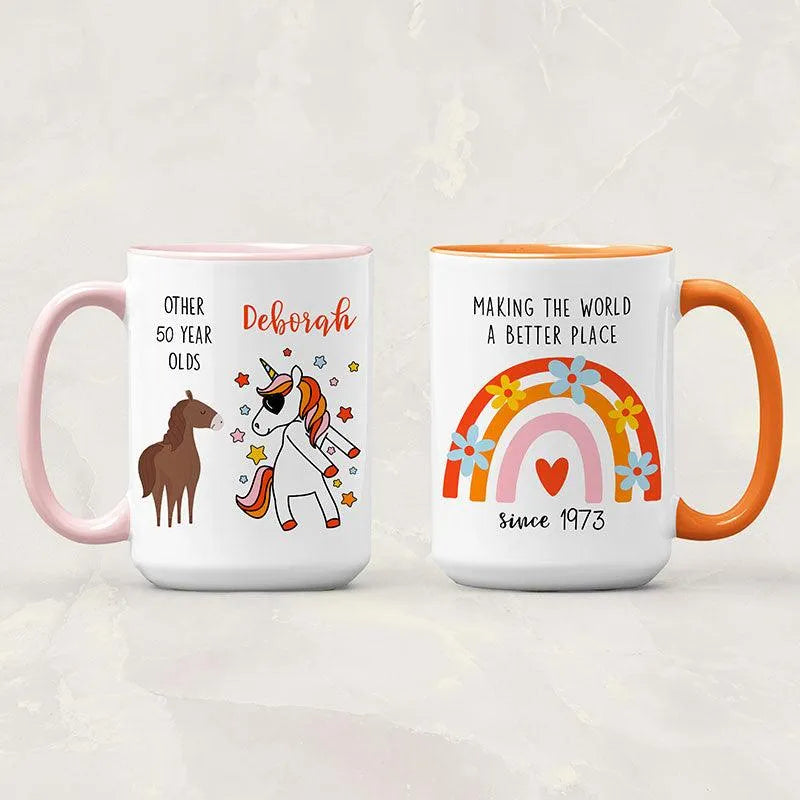 Unique Birthday Gift Design - New Year Custom Mug - GiftShire
