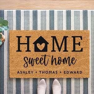 Custom Welcome Doormat – 20 Design Options - GiftShire