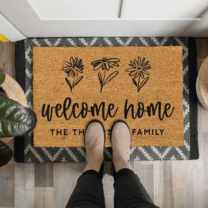 Custom Welcome Doormat – 20 Design Options - GiftShire