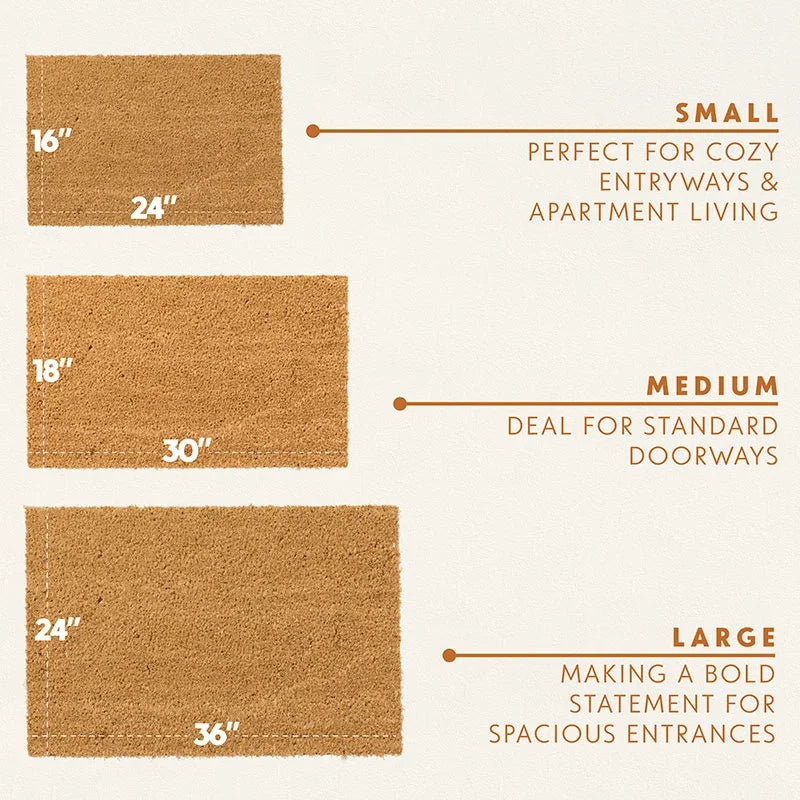 Custom Welcome Doormat – 20 Design Options - GiftShire