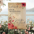 Custom Welcome Wedding Sign Made of Durable Plywood